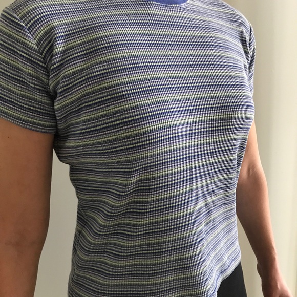 🌼stretchy Arizona Jean Co striped Top - Picture 2 of 5